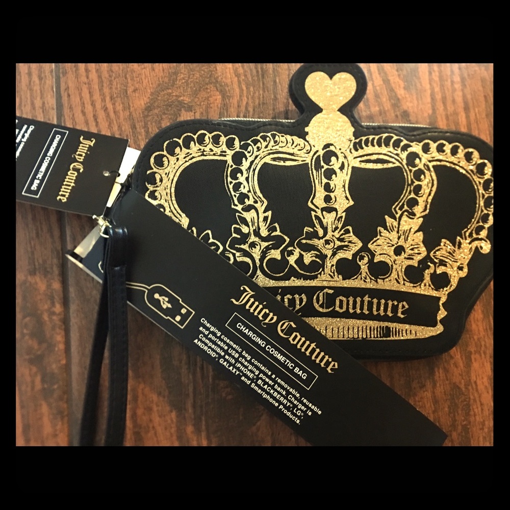 Juicy Couture Charging Cosmetic bag!
